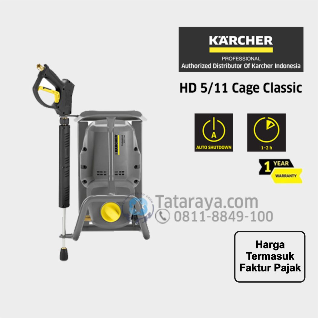 Karcher HD 5/11 CAGE CLASSIC