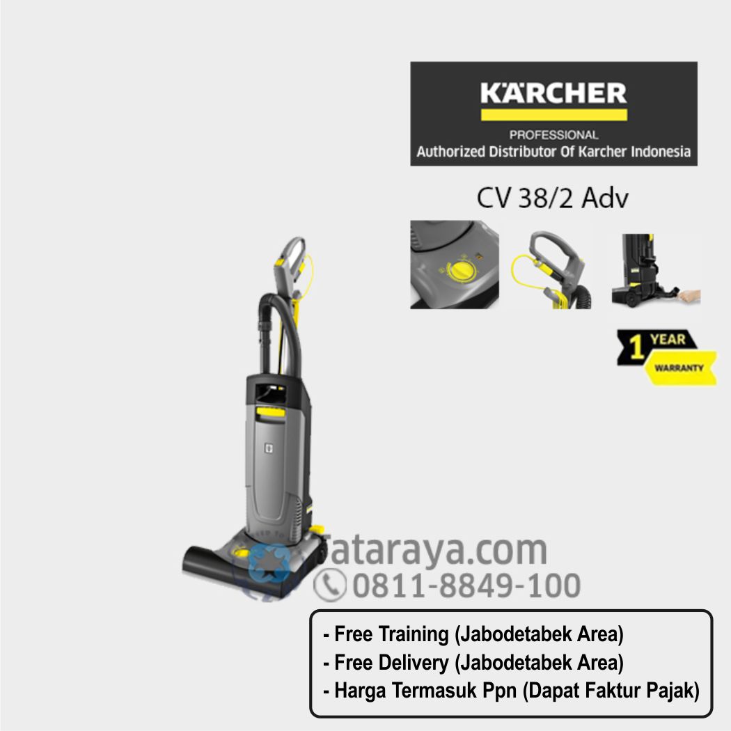 Upright Carpet Cleaner CV 38/2 Adv Karcher