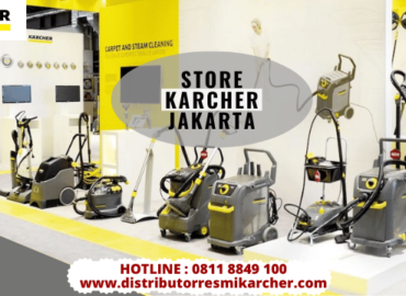 Karcher Store Jakarta menyediakan peralatan pembersihan Professional