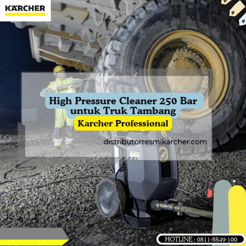 High Pressure Cleaner 250 Bar untuk Truk Tambang_Truk Pertambangan