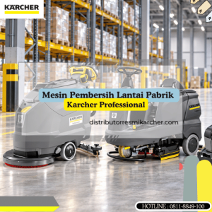 Mesin Pembersih Lantai Pabrik Kärcher Terbaik